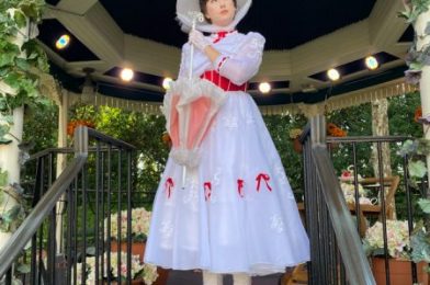 PHOTOS: Mary Poppins is Greeting Guests From a Distance at a New Spot in Disney World!