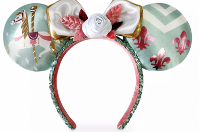 This is NOT a Drill! Minnie Mouse: The Main Attraction King Arthur Carrousel Ears are BACK at Disney World!