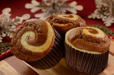 #DisneyMagicMoments: Cooking Up the Magic — Celebrate National Gingerbread Day With Our Gingerbread-Cream Cheese Muffin Recipe!
