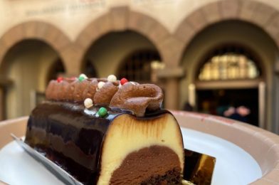 Review! Disney World’s Bûche de Noël is LOADED with Chocolate…and Not Much Else!