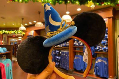 PHOTOS: New Sorcerer Mickey Plush Ear Headband Now Available at Walt Disney World