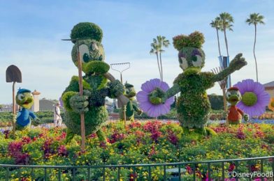 The DFB Exclusive 2021 EPCOT Flower and Garden Festival MAP Is Here!