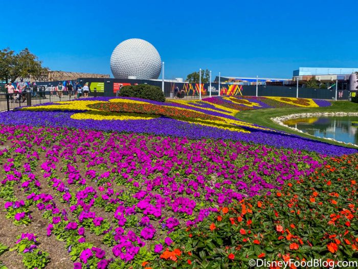 PHOTOS Flower and Garden Festival Menus with PRICES are Up in EPCOT