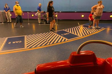 PHOTOS: Vehicle Markers Added To Load Area of Journey Into Imagination with Figment at EPCOT