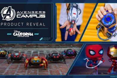 PHOTOS: First Look at Avengers Campus Merchandise, WEB Power Bands Interact with WEB SLINGERS – A Spider-Man Adventure Ride