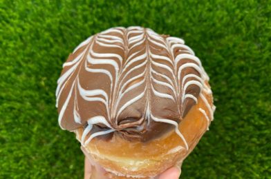 REVIEW: NEW Nutella Boston Cream Donut from Everglazed Donuts & Cold Brew in Disney Springs