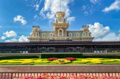 Is an Updated Sign Coming to the Magic Kingdom Train Station for Disney World’s 50th Anniversary?