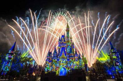 VIDEO: Fireworks Testing at EPCOT Before Opening Night