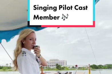 VIDEO: Cast Member Sings to Guests While Steering Seven Seas Lagoon Boat