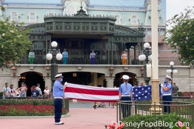 Flag Retreat Ceremony Returns to Both Disney World and Disneyland Resort