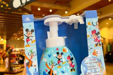 You Can Get a Soap Pump That Makes MICKEY SHAPED FOAM in Disney World!