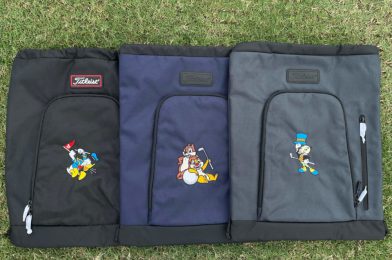 New Character-Inspired Titleist Golf Bags and Backpacks Available at Walt Disney World