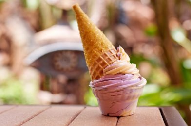 New “Moana” Dole Whip Cone Available for Limited Time at Disney’s Polynesian Village Resort