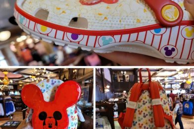 PHOTOS: New Mickey Balloon Popcorn Bucket Loungefly Backpack and Crocs at Disneyland