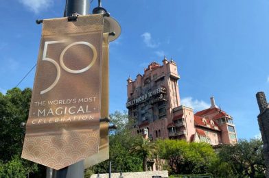 What’s New at Hollywood Studios: 50th Anniversary Banners and Finger Scanning Returns
