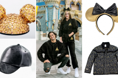 More Items, Including Gem-Encrusted Mickey Ear Hat, Revealed From 50th Anniversary Luxe Logo Collection Coming to Walt Disney World