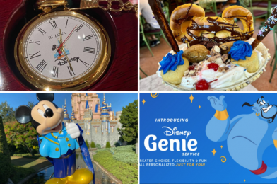 WDWNT Daily Recap (10/16/21): ‘Cheers to 50 Years’ Disastrous Dessert, Genie+ and Lightning Lane Guides, 50th Anniversary Mickey Popcorn Bucket, Vault Collection Pocket Watch, and More