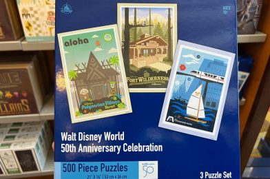 PHOTOS: New 50th Anniversary Polynesian Village, Fort Wilderness, and Contemporary Resort Puzzles at Walt Disney World