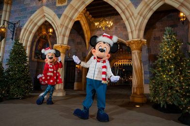 Disneyland Resort Reveals New Holiday Character Costumes for Mickey & Minnie, Accompanying Merchandise Line