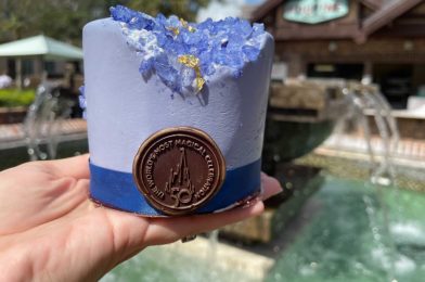 REVIEW: 50th Celebration Petit Cake Tastes as Good as it Looks at Amorette’s Patisserie in Disney Springs