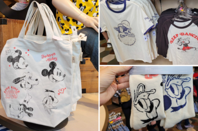 PHOTOS: New Vintage-Style Clarabelle Cow, Peg Leg Pete, and Fab 5 Apparel Available at Disneyland Resort