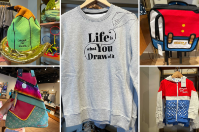 PHOTOS: New ‘Drawn to Life’ Merchandise Arrives at Cirque Du Soleil Store in Disney Springs