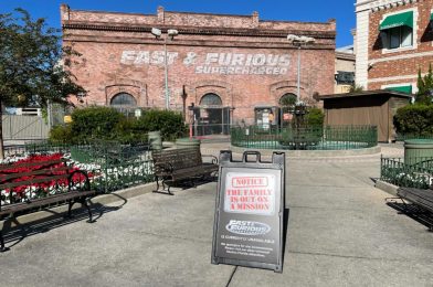 Fast & Furious Supercharged Closure Extended at Universal Studios Florida