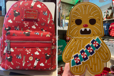 PHOTOS: New Christmas Treats and Gingerbread Cookie Chewbacca Loungefly Bags Arrive at Disneyland Resort