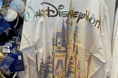PHOTOS: 50th Anniversary Cinderella Castle Spirit Jersey Now Available at Walt Disney World