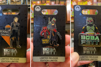 PHOTOS: New Limited Release ‘The Book of Boba Fett’ Pins Arrive at Disneyland Resort