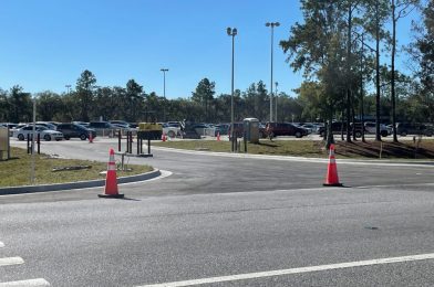 PHOTOS: New Cast Member Entrance Paved at Transportation and Ticket Center