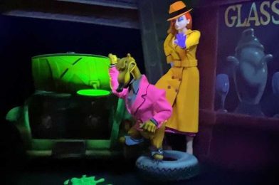 PHOTOS, VIDEO: Detective Jessica Rabbit Debuts on Roger Rabbit’s Car Toon Spin at Disneyland Park