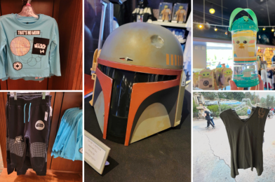 PHOTOS: New ‘Star Wars’ Apparel, Boba Fett Helmet, and More at Disneyland Resort