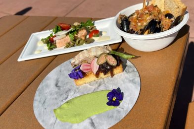 REVIEW: The New Craftsman’s Courtyard Brings Well-Paired Pâté and Fine Fish Dishes to the 2022 EPCOT International Festival of the Arts