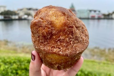 REVIEW: Doodle Muffin is A Delicious Cookie-Inspired Snack at Disney’s BoardWalk
