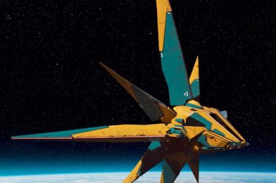 Disney Imagineer Shares Sneak Peek of Guardians of the Galaxy Nova Corps Starblaster Ship
