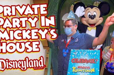 PHOTOS, VIDEO, REVIEW: We Had a Private Party at Mickey’s House in Toontown at Disneyland Park