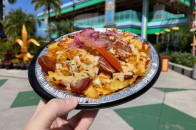 REVIEW: Fantastic Salchipapas ‘Pizza Fries’ are a Welcome Addition to the KidZone Pizza Company for Mardi Gras 2022 at Universal Studios Florida