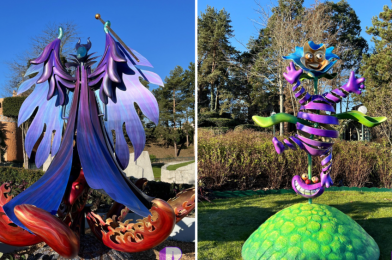 First Mobile Statues Added to Gardens of Wonder in Disneyland Paris for 30th Anniversary