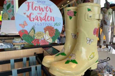 EPCOT International Flower & Garden Festival Rain Boots Arrive Just in Time for Spring