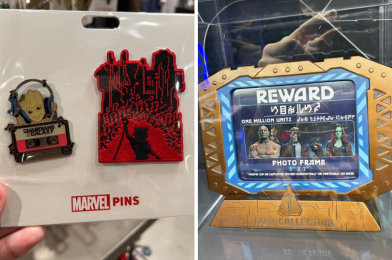 New Guardians of the Galaxy: Mission Breakout Pins and Picture Frame Crash Into Disney California Adventure