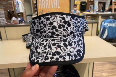New Mickey Mouse Visor Hat Available at Disneyland Resort