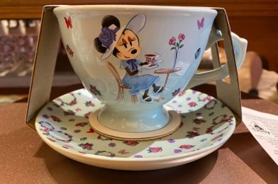New ‘Queen of the Kingdom’ Minnie Mouse U.K. Teacup and Saucer Set at Disneyland Resort