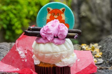 Embrace the Panda with New Pineapple Vanilla ‘Turning Red’ Cupcake at Disney’s Animal Kingdom
