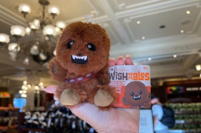 New Limited Release Chewbacca Wishables Plush Arrives at Walt Disney World