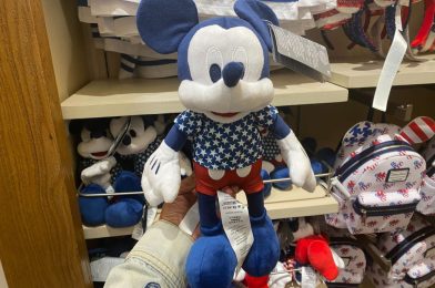 Patriotic Mickey and Minnie Plush March Into Disneyland Resort