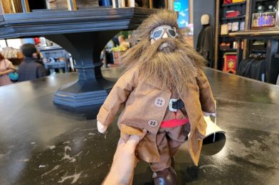 New Hagrid and Mrs. Norris Plushes at Universal Studios Hollywood