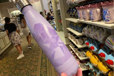 New Purple Wall Water Bottle Rolls into Disneyland Resort