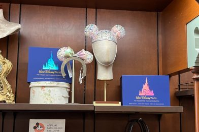 New $500 50th Anniversary Jeweled Ear Headband and Ear Hat Available at Walt Disney World