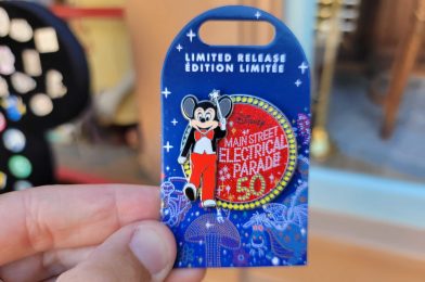 New ‘Main Street Electrical Parade’ Pin, Apparel, and Magnet Set at Disneyland